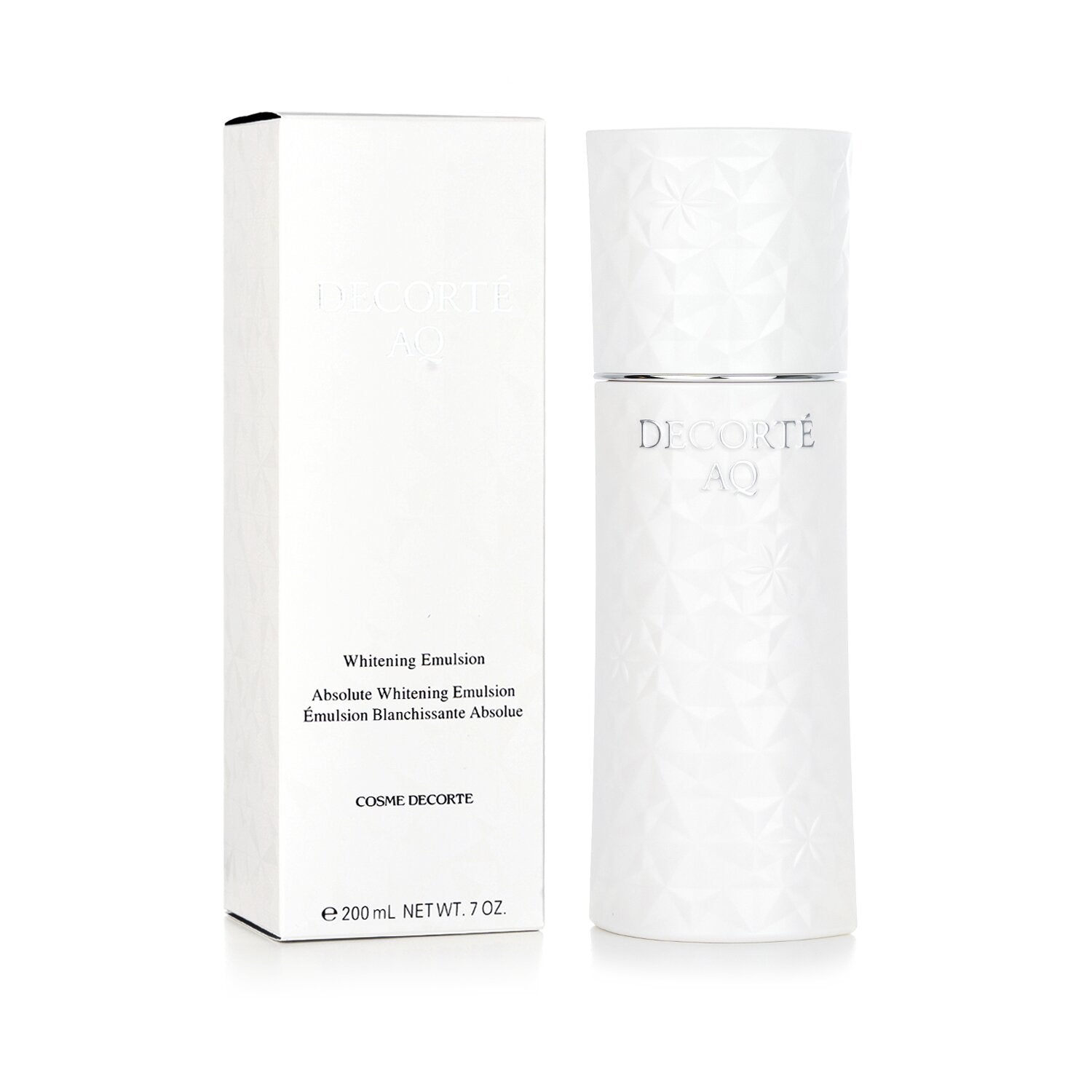 Cosme Decorte AQ Whitening Emulsion  200ml/7 oz