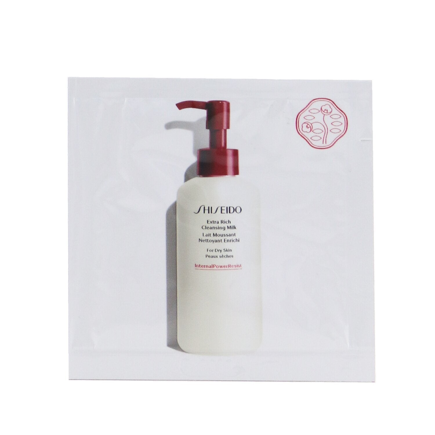 Shiseido InternalPowerResist Extra Rich Cleansing Milk 1ml + Treatment Softener 1.5ml (Miniature)  1ml+1.5ml