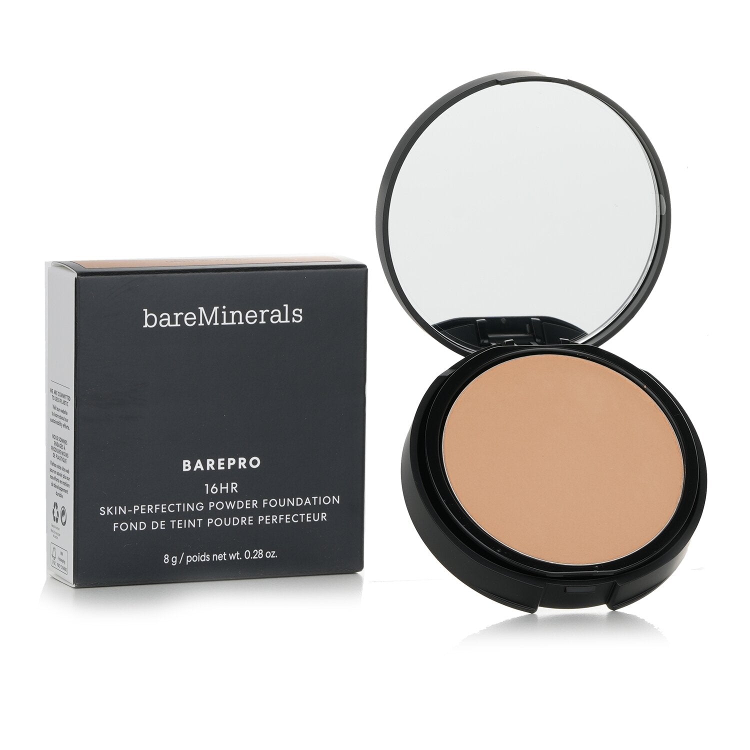 BareMinerals Barepro 16hr Skin Perfecting Powder Foundation - # 25 Light Warm  8g/0.28oz