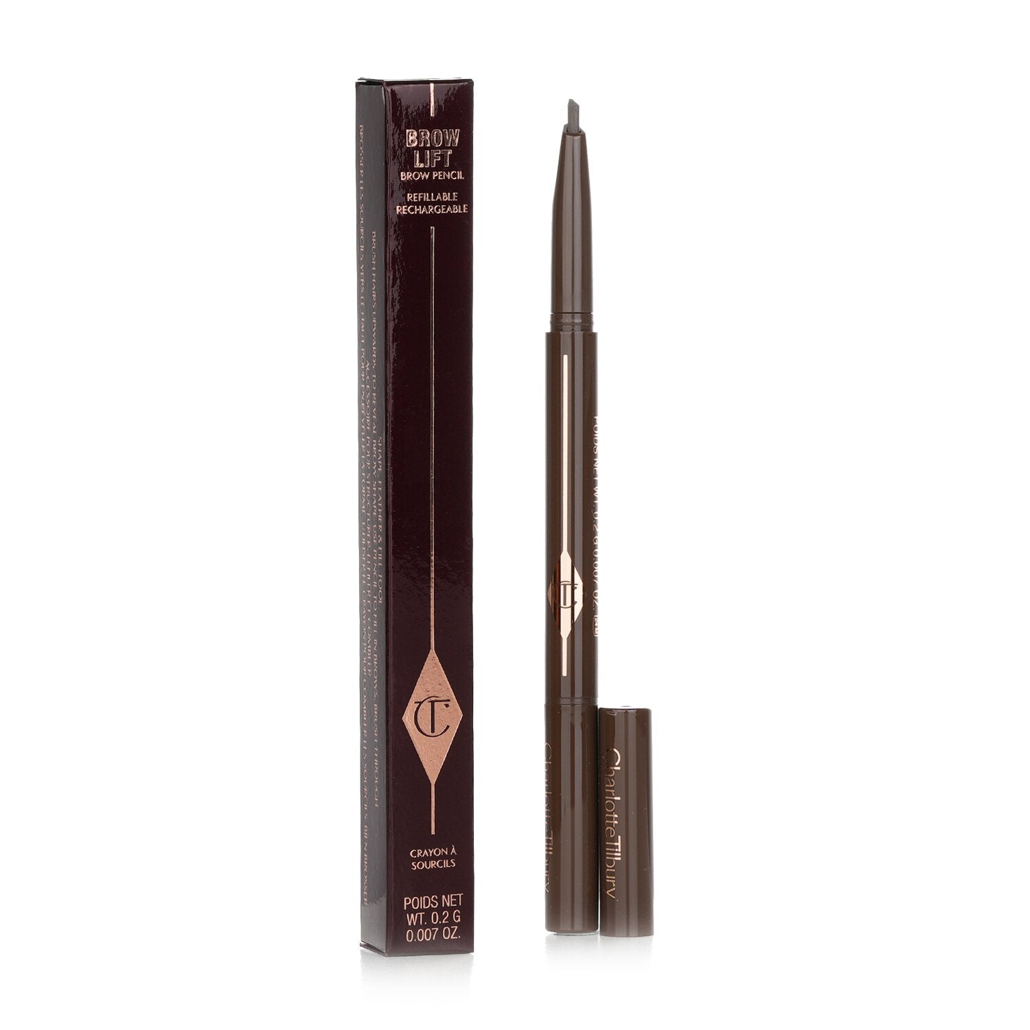 Charlotte Tilbury Brow Lift Brow Pencil - # Dark Brown  0.2g/0.007oz