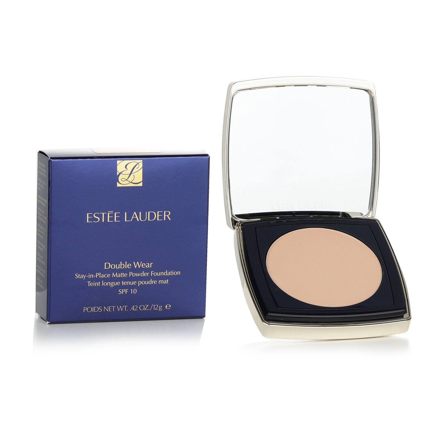 Estee Lauder Double Wear Stay In Place Matte Powder Foundation SPF 10 - # 4C1 Outdoor Beige  12g/0.42oz