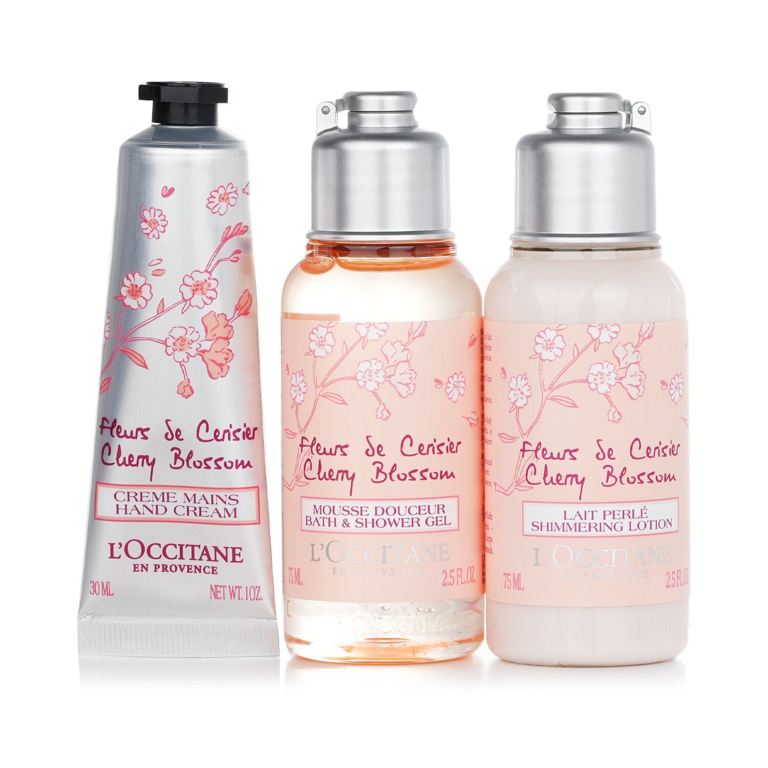 L'Occitane Cherry Blossom Discovery Collection:  3pcs