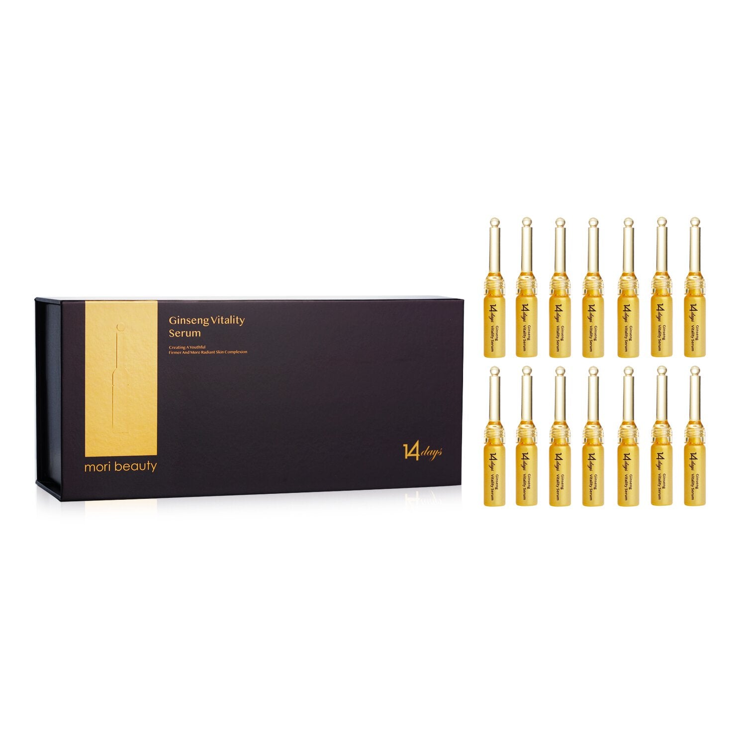 mori beauty by Natural Beauty Ginseng Vitality Serum  14x3ml/0.1oz