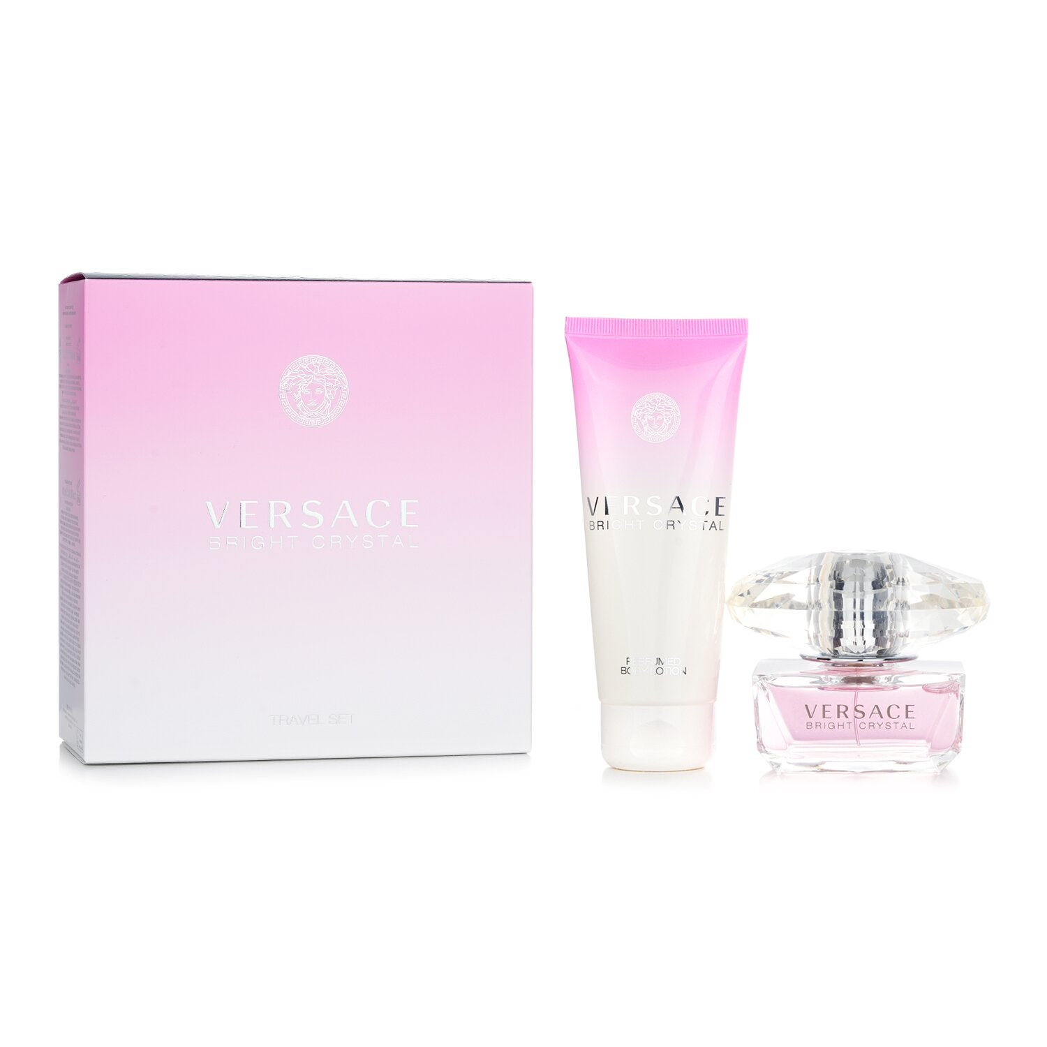 Versace Bright Crystal Travel Set:  2pcs