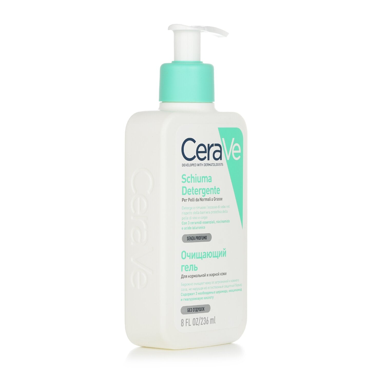 CeraVe Foaming Cleanser For Normal to Oily Skin  236ml/8oz