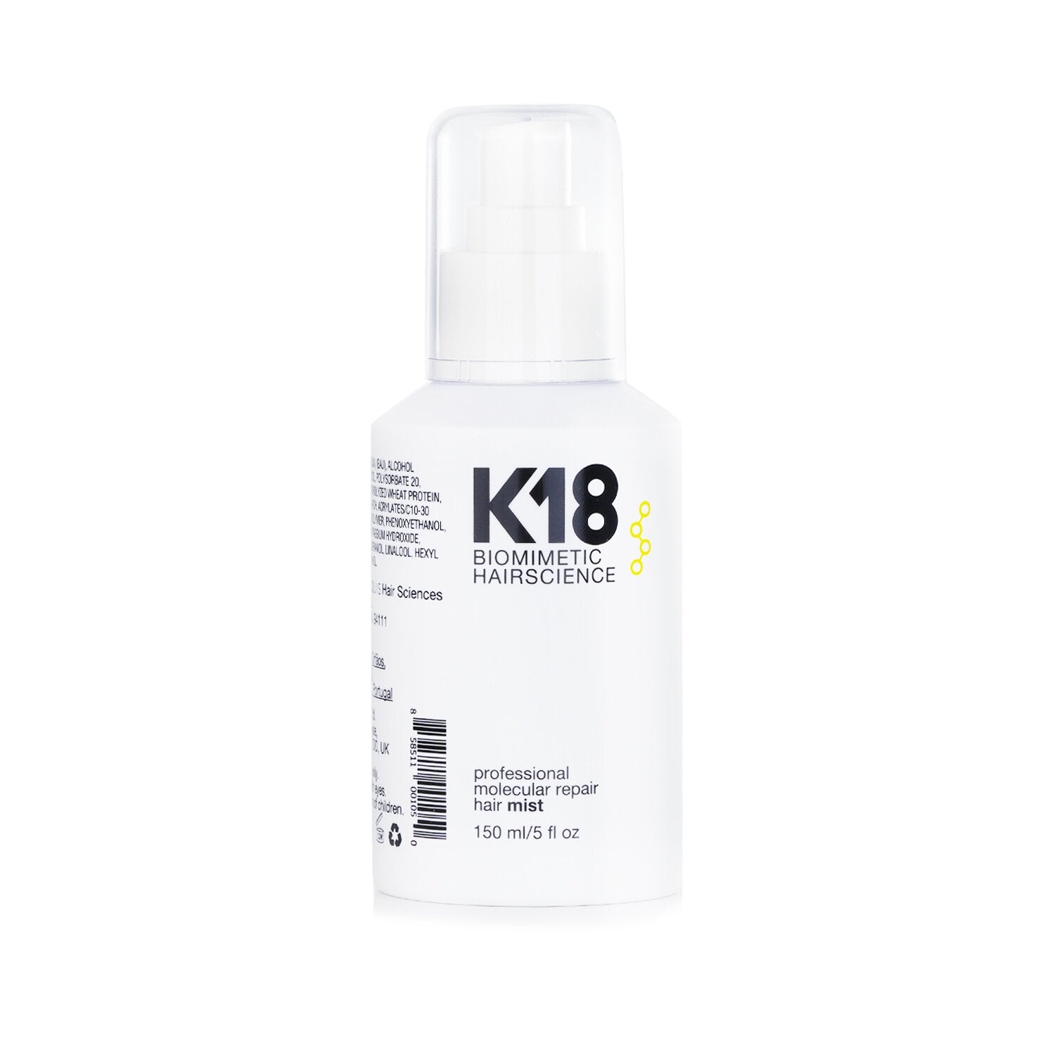 K18 Professional Molecular Repair Hair Mist  150ml/5oz