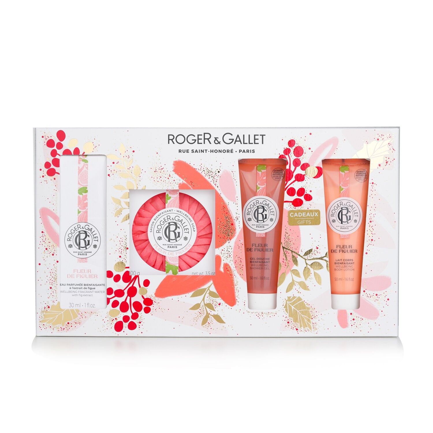 Roger & Gallet Fleur De Figuier Coffret  4pcs