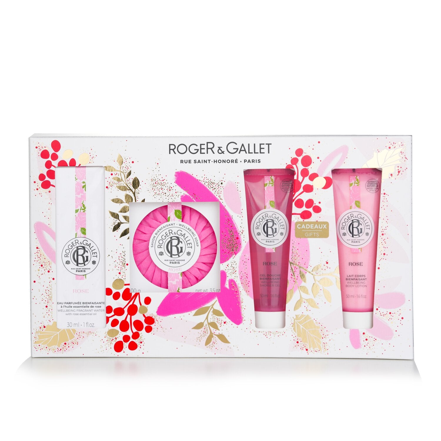 Roger & Gallet Rose Coffret  4pcs