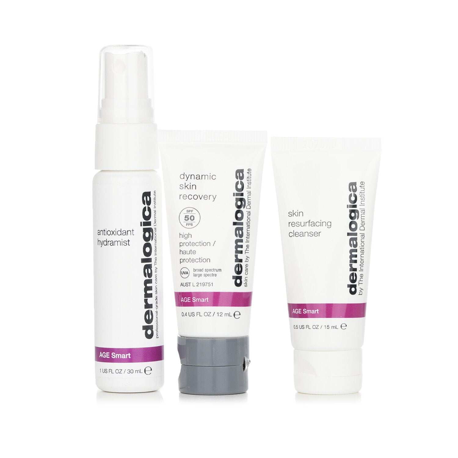 Dermalogica The Dynamic Firm + Protect Set:  3pcs