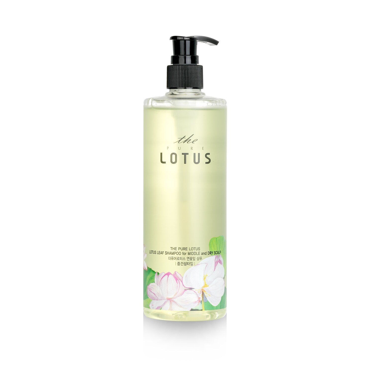 THE PURE LOTUS Lotus Leaf Shampoo - For Middle & Dry Scalp  420ml