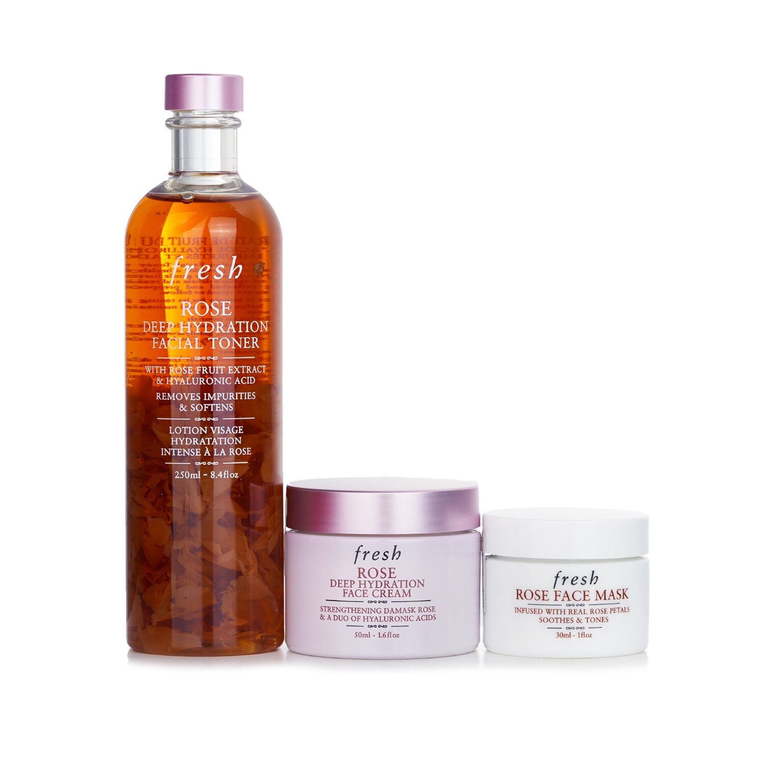 Fresh Rose Routine Trio Set:  3pcs