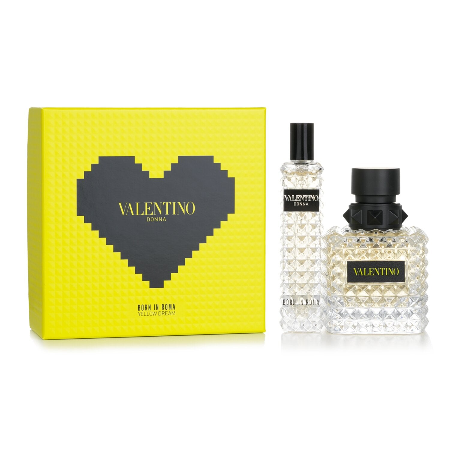 Valentino Valentino Donna Born In Roma Yellow Coffret:  2pcs