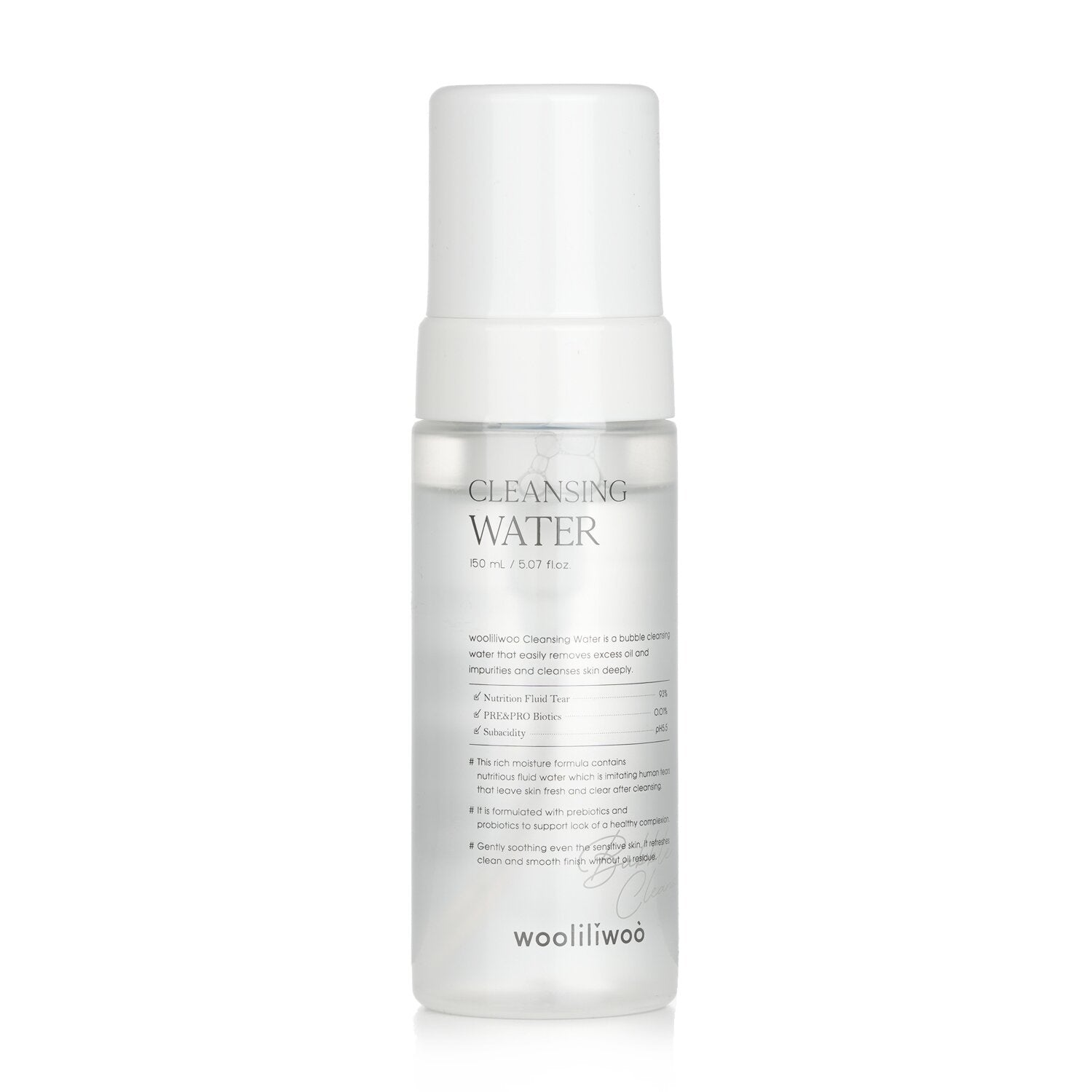 Wooliliwoo Cleansing Water  150ml/5.07oz