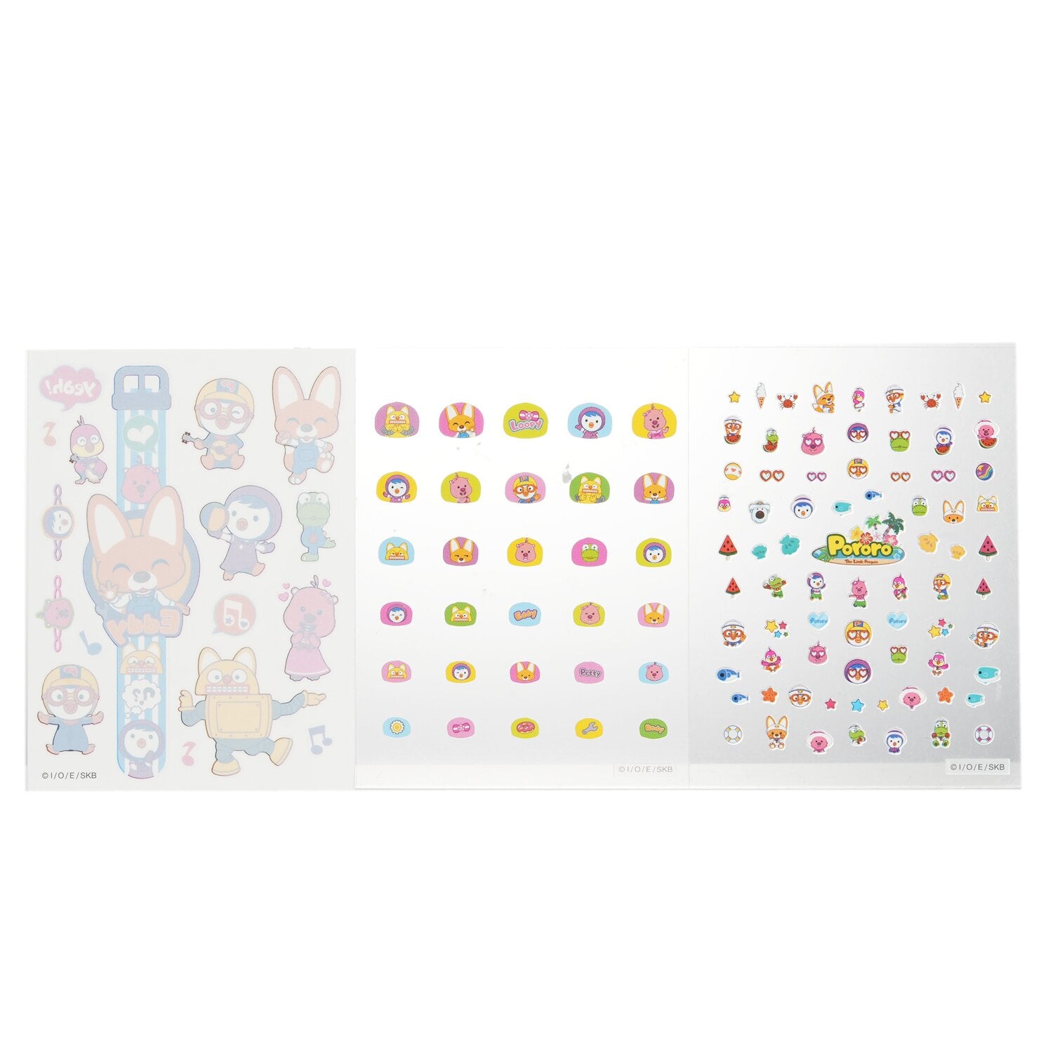 April Korea Pororo Nail + Hand Tattoo - # SPR 04  1pc