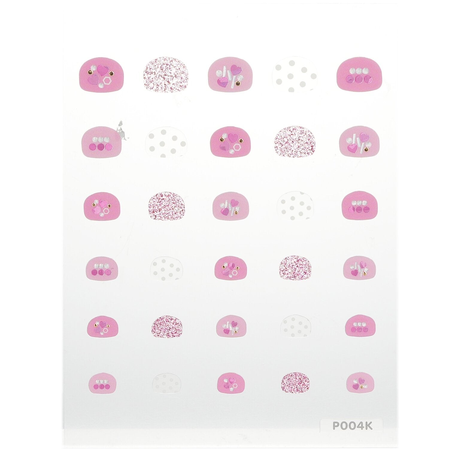 April Korea Princess Kids Nail Sticker - # P004K  1pack