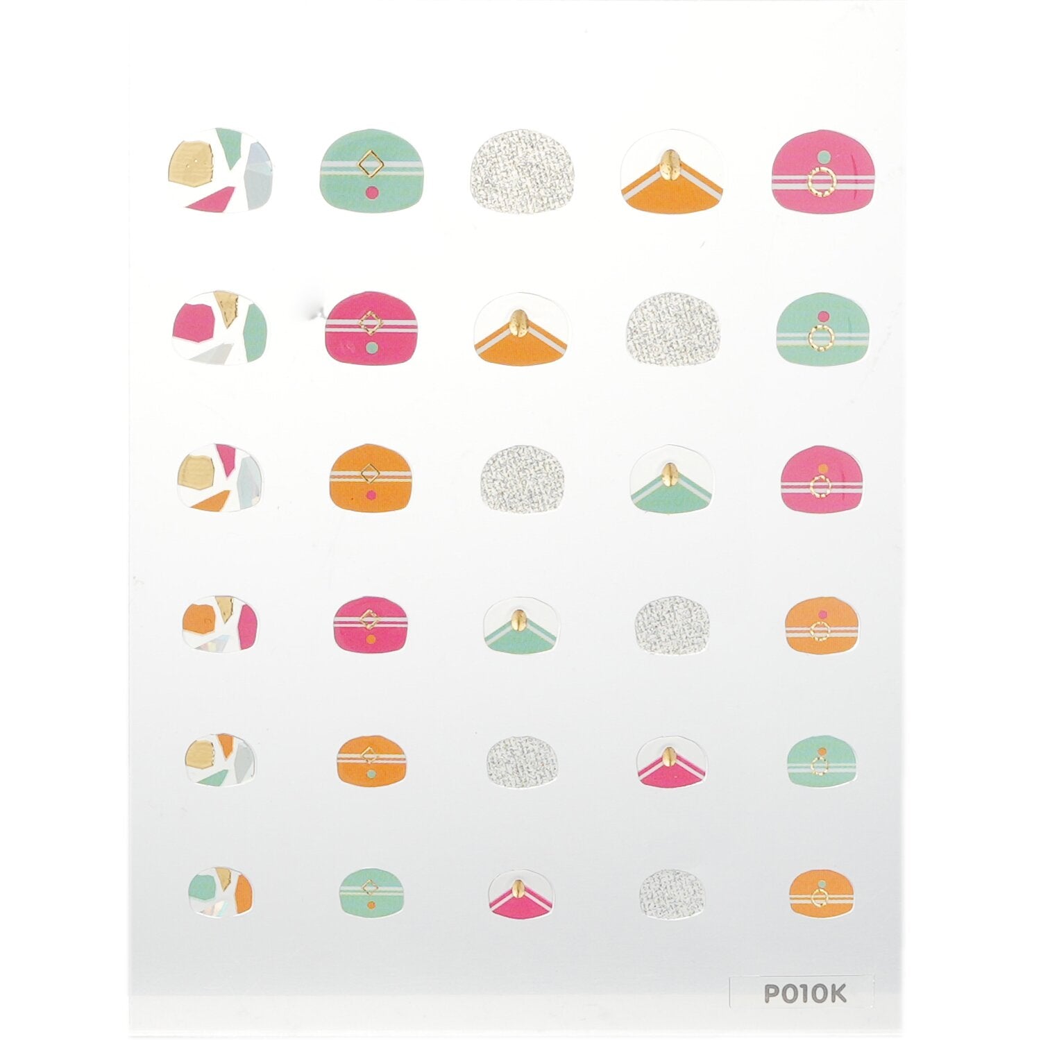 April Korea Princess Kids Nail Sticker - # P010K  1pack