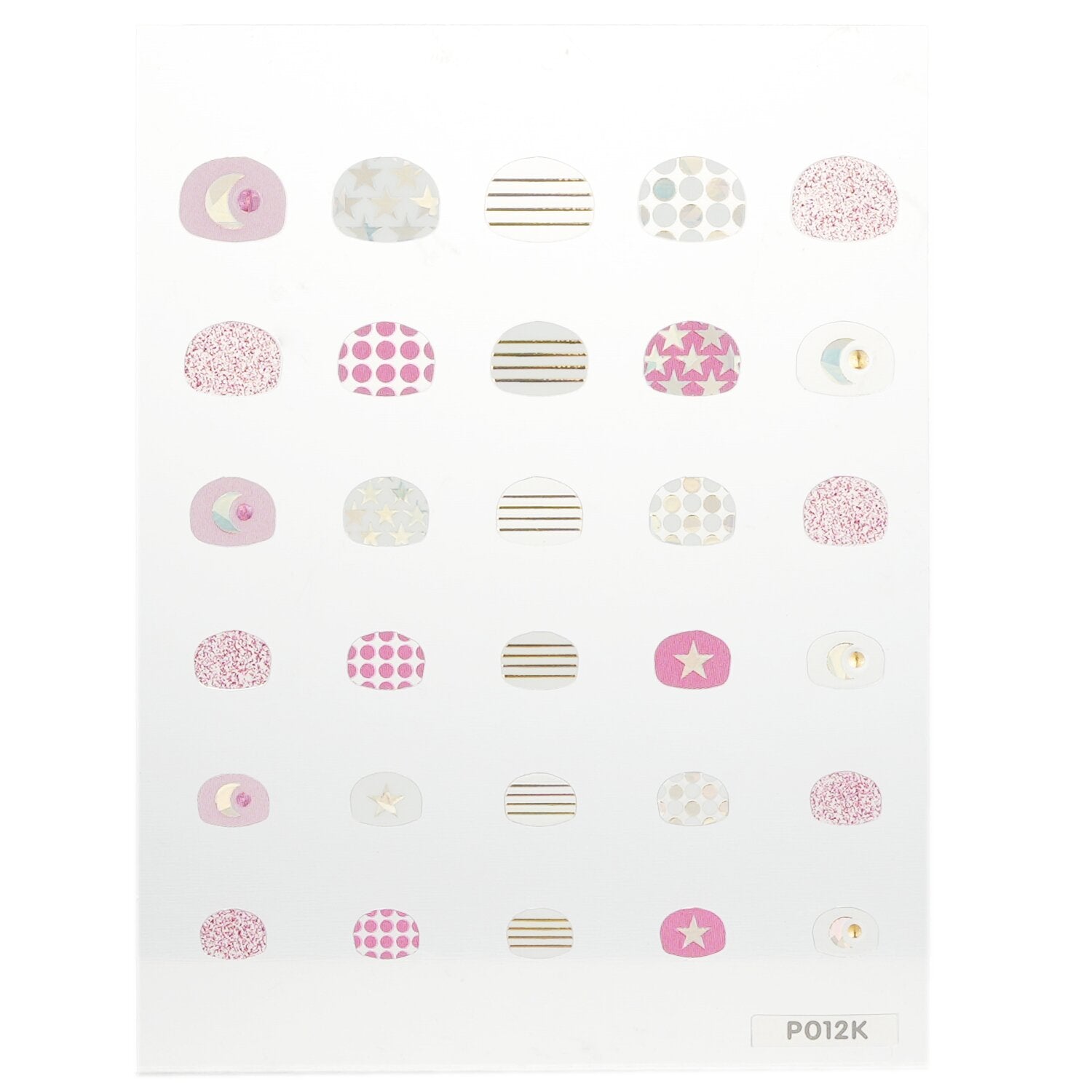 April Korea Princess Kids Nail Sticker - # P012K  1pack