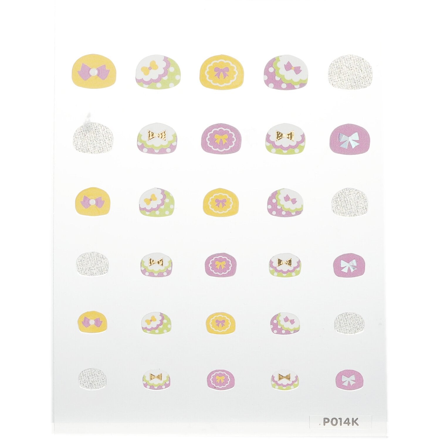 April Korea Princess Kids Nail Sticker - # P014K  1pack