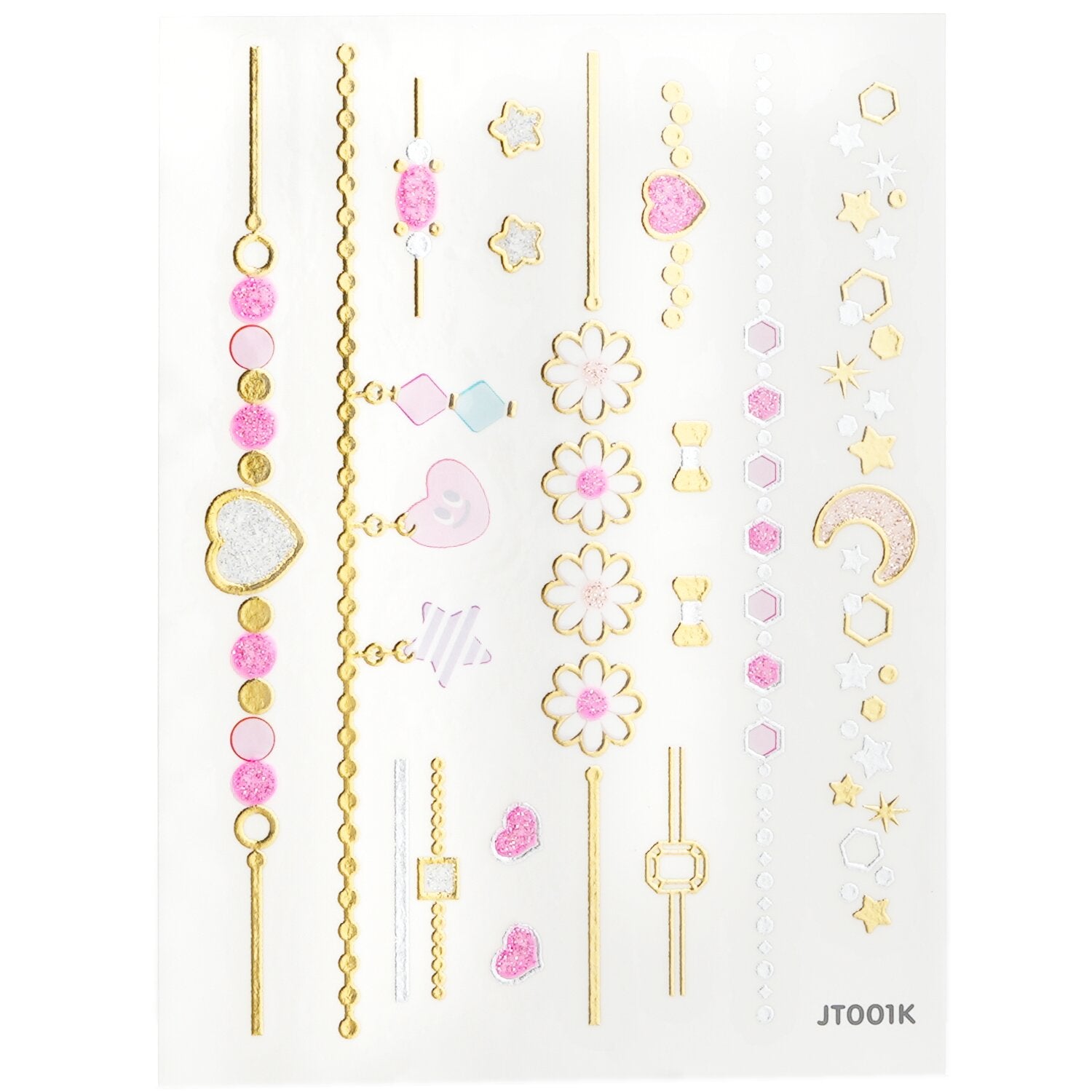 April Korea Princess Jewel Body Sticker - # JT006K  1pc