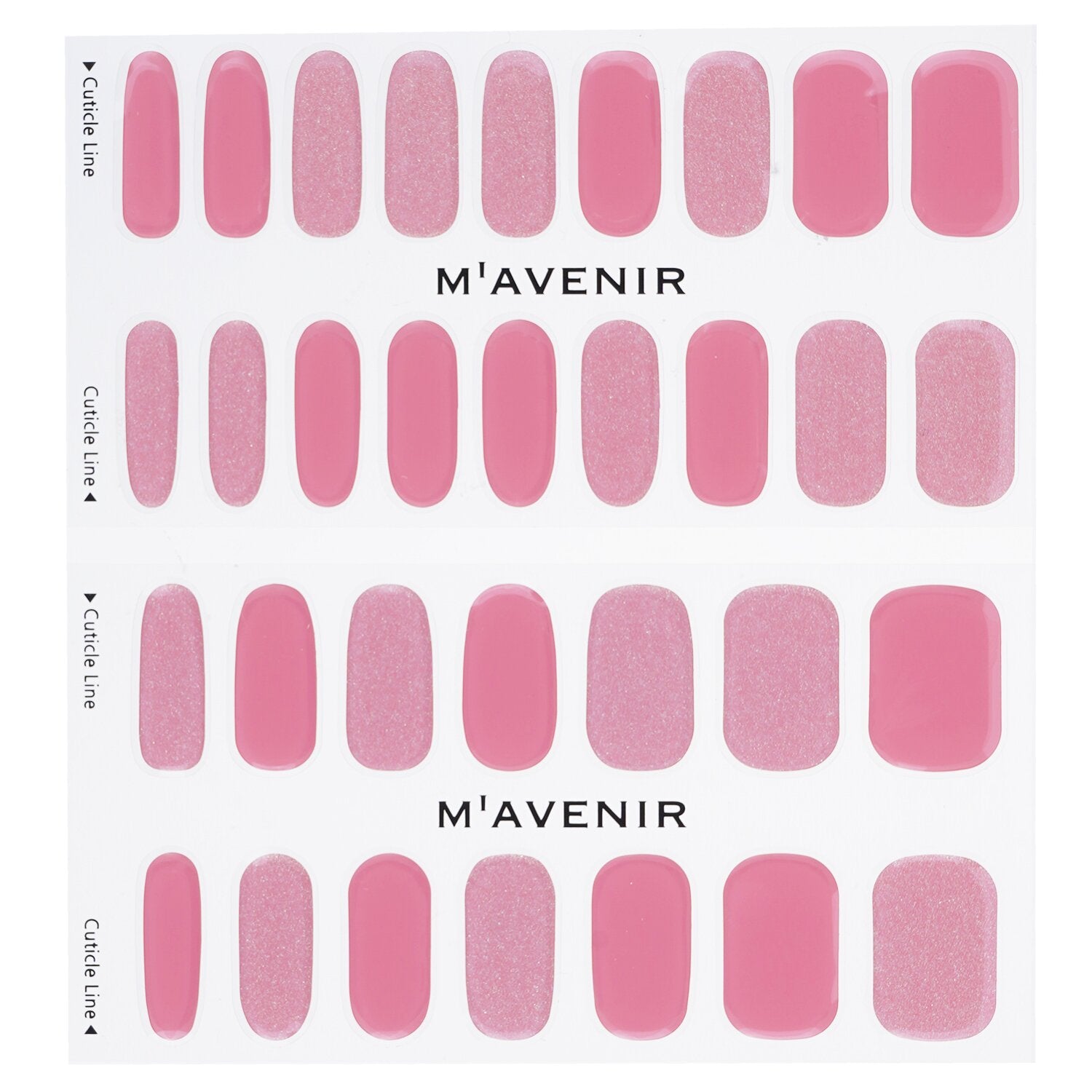 Mavenir Nail Sticker (Pink) - # Orora With Rose Nail  32pcs