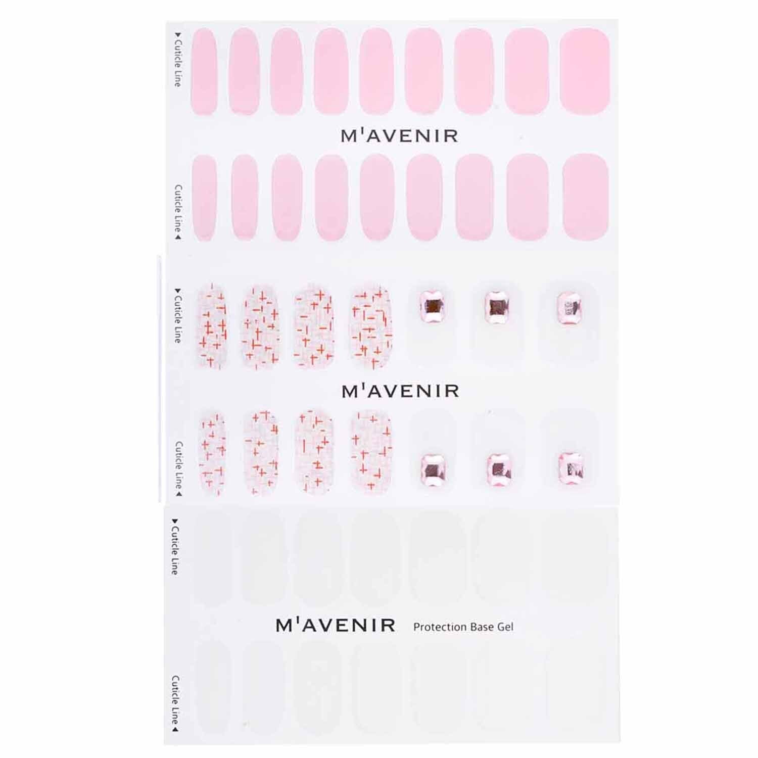 Mavenir Nail Sticker (Pink) - # Ambient Nail  32pcs