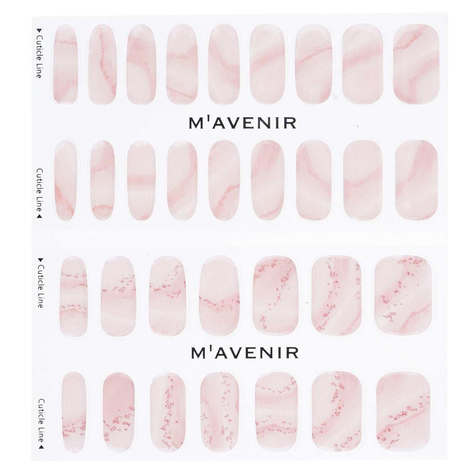 Mavenir Nail Sticker (Pink) - # Pink Planet Nail  32pcs