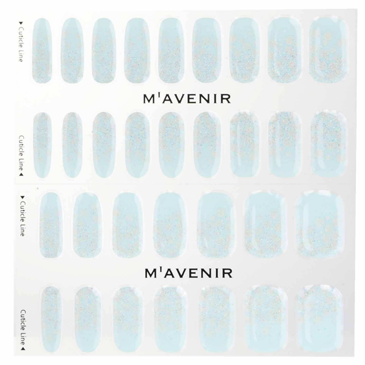 Mavenir Nail Sticker (Blue) - # Blue Soda Nail  32pcs