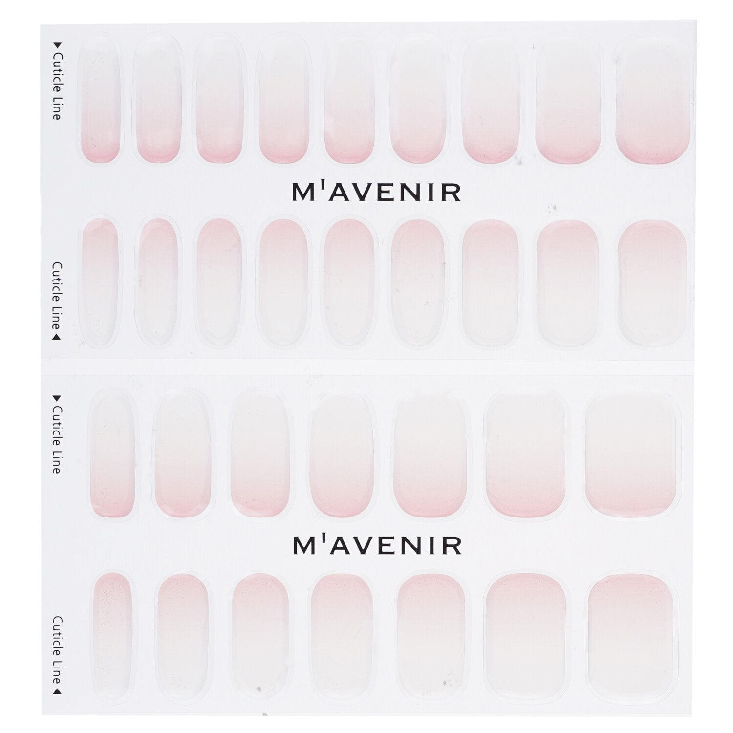 Mavenir Nail Sticker (Pink) - # La Vie En Rose Nail  32pcs