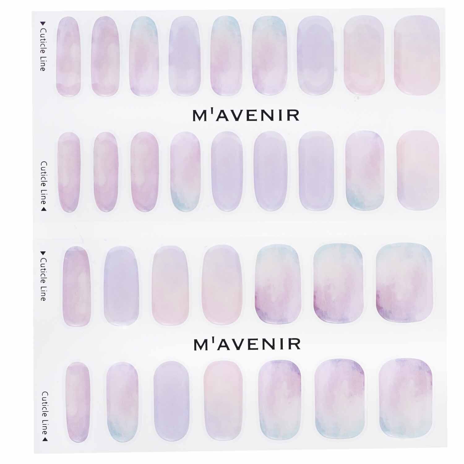 Mavenir Nail Sticker (Purple) - # Fantasy Nail  32pcs