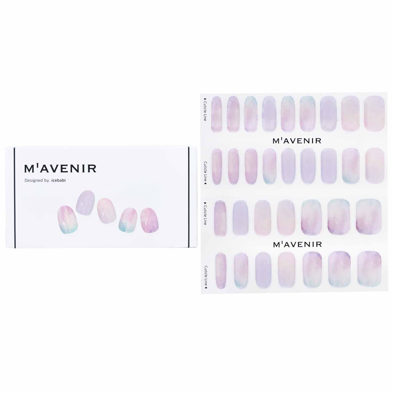 Mavenir Nail Sticker (Purple) - # Fantasy Nail  32pcs