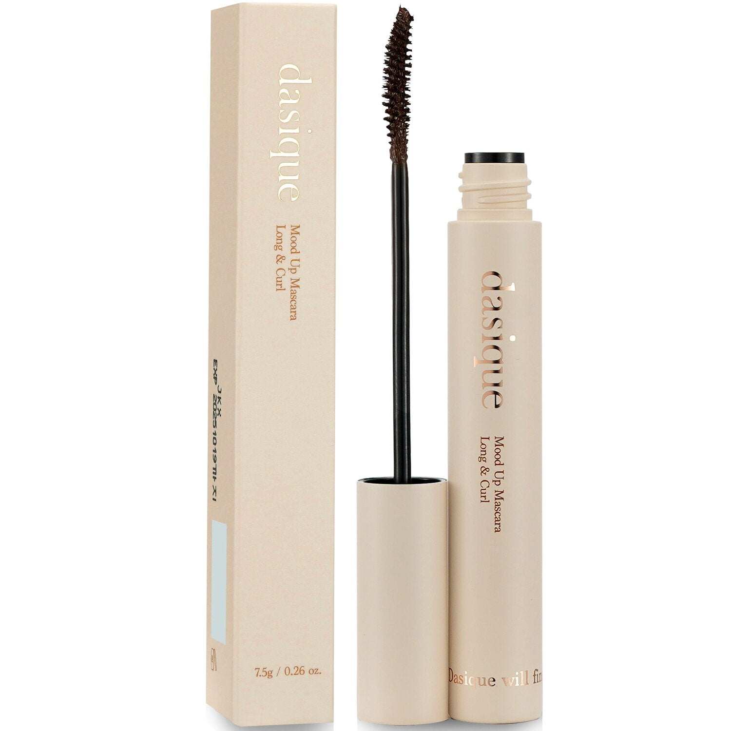 Dasique Mood Up Mascara Long & Curl - # 02 Choco Brown  7.5g/0.26oz