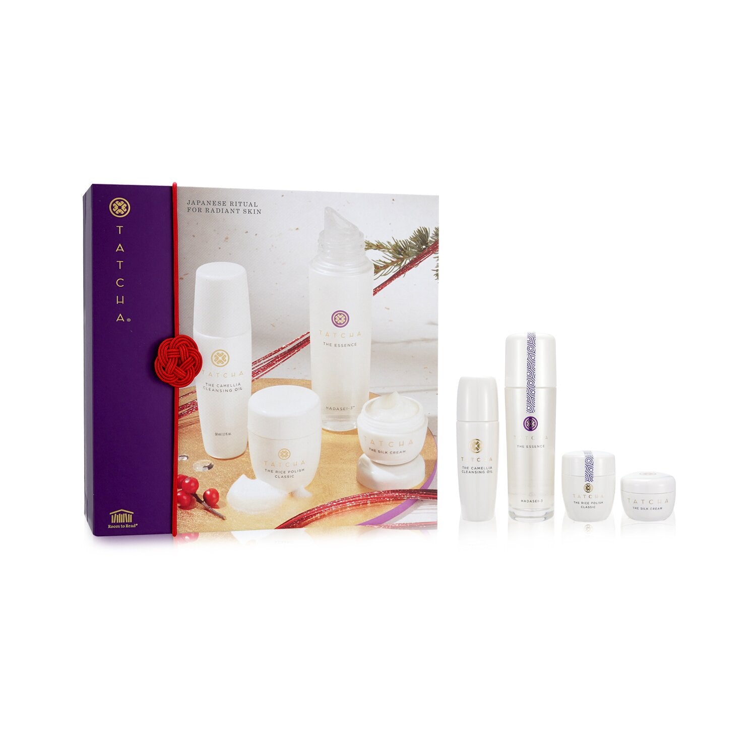 Tatcha Japanese Ritual for Radiant Skin:  4pcs