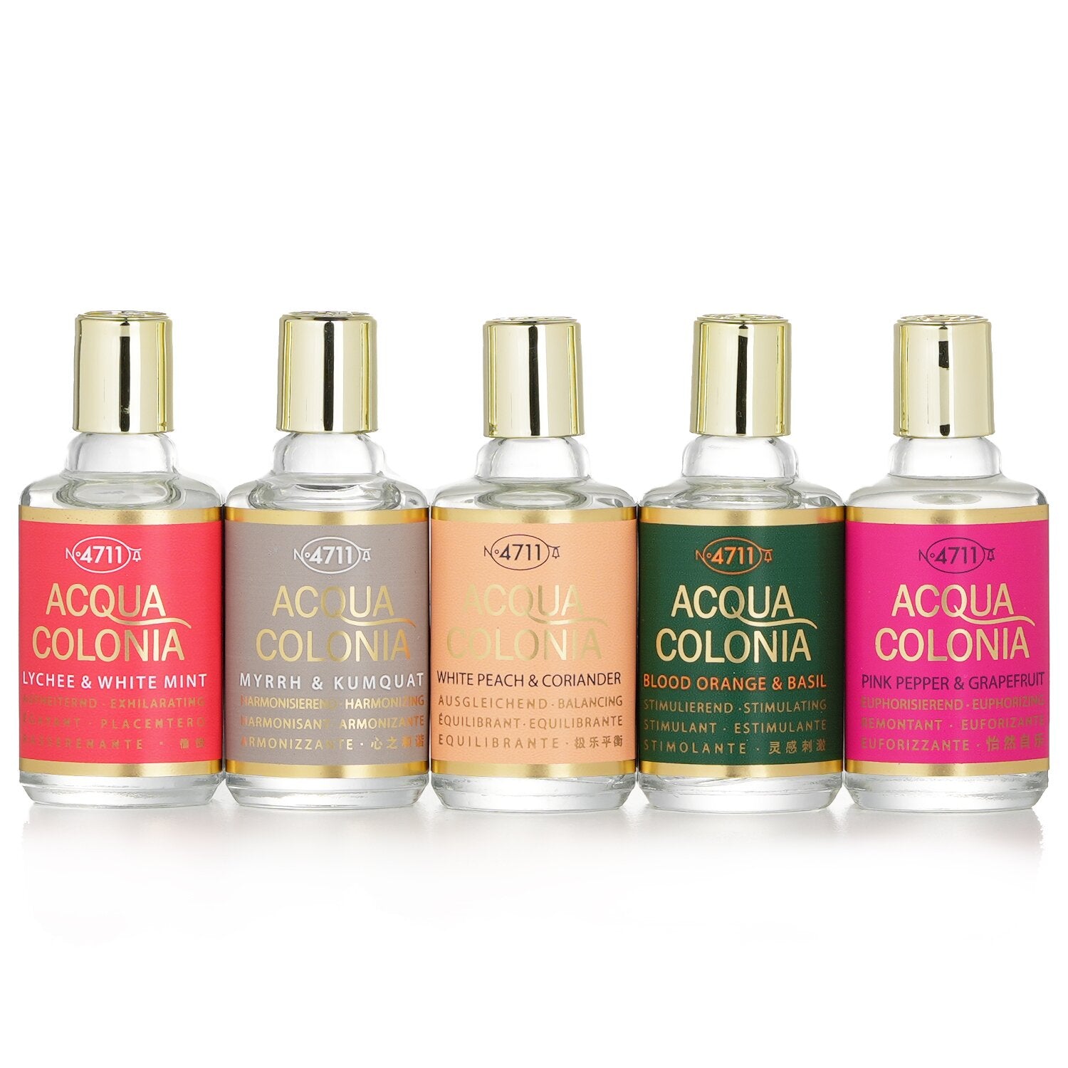 4711 Acqua Colonia Eau De Cologne Mini Set:  5pcs