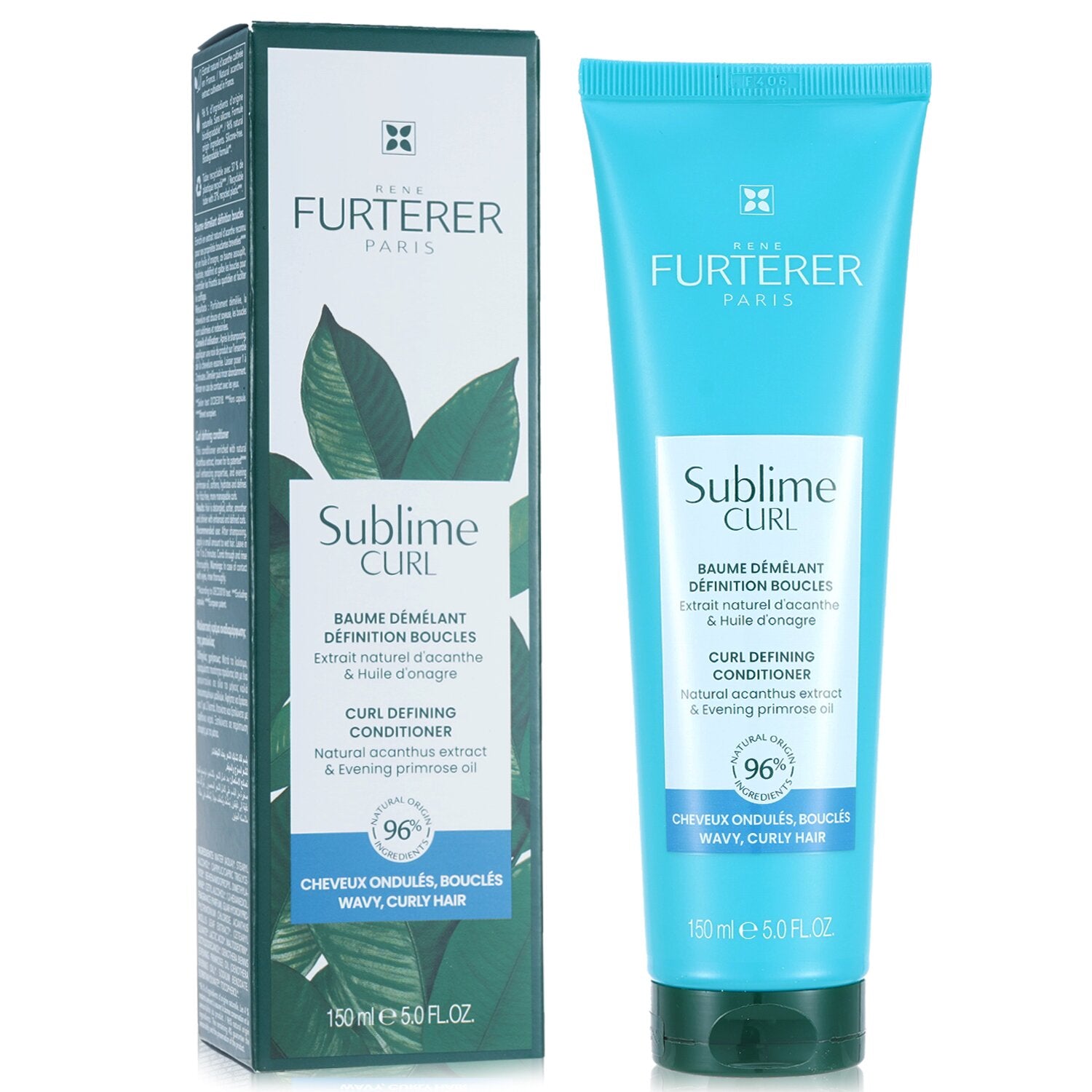 Rene Furterer Sublime Curl Curl Defining Conditioner (Wavy, Curly Hair)  150ml/5oz