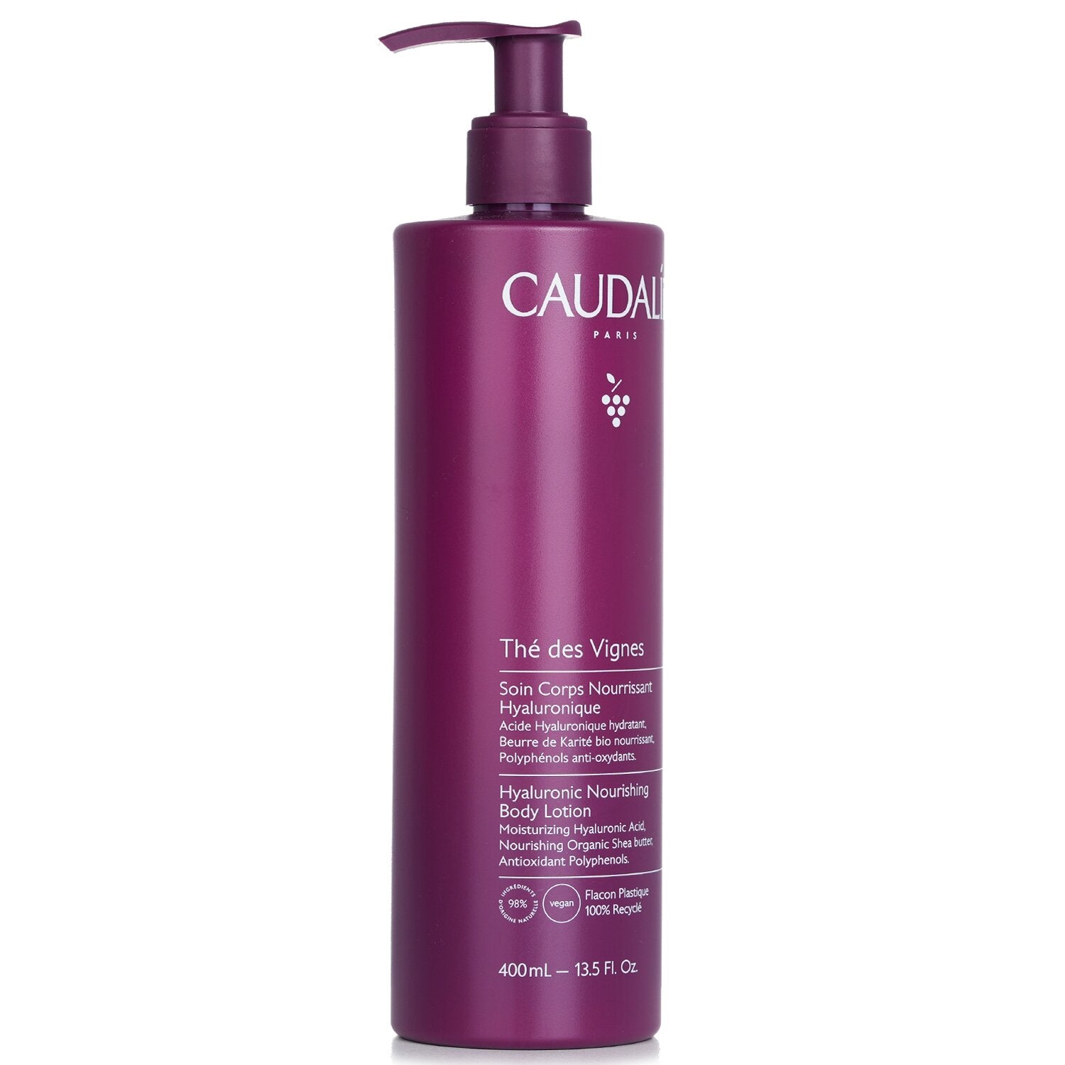 Caudalie The Des Vignes Hyaluronic Nourishing Body Lotion  400ml/13.5oz