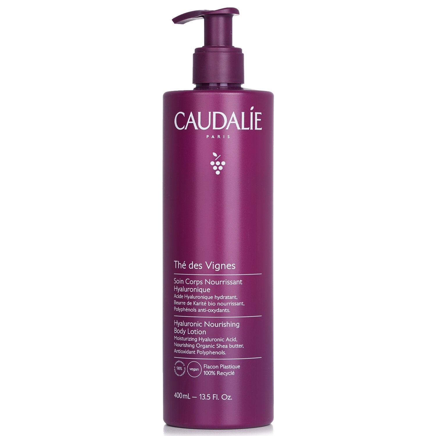 Caudalie The Des Vignes Hyaluronic Nourishing Body Lotion  400ml/13.5oz