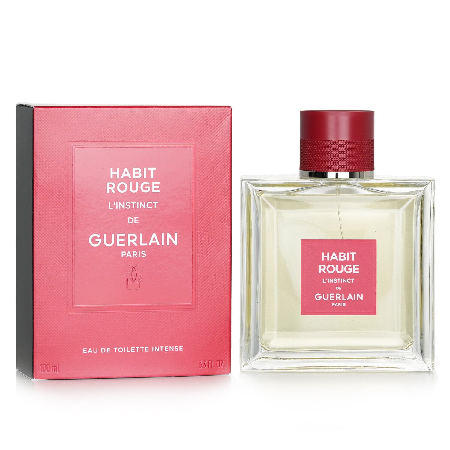 Guerlain Habit Rouge L'Instinct Eau De Toilette Intense Spray  100ml/3.3oz