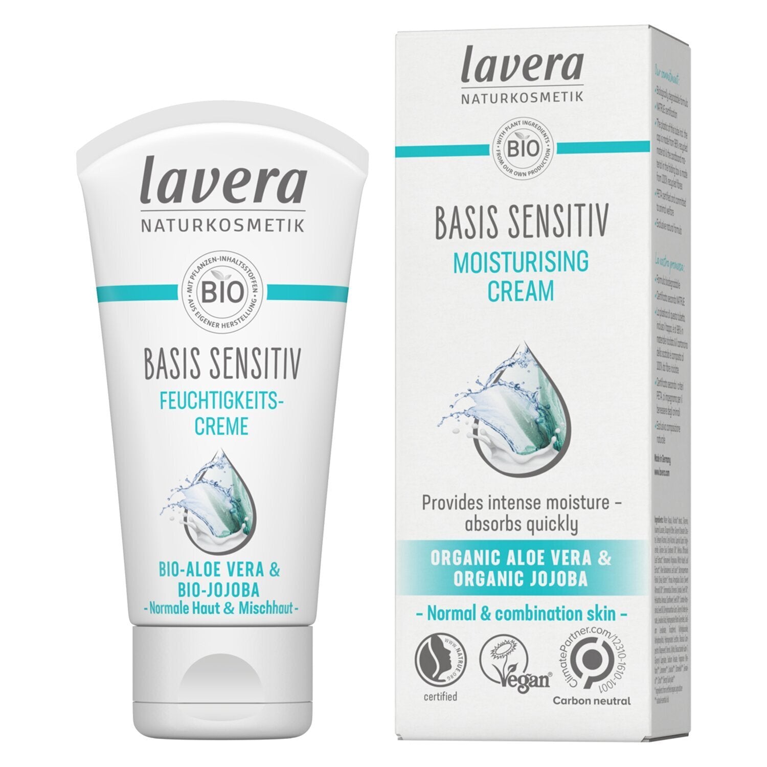 Lavera Basis Sensitiv Moisturising Cream  50ml/1.6oz