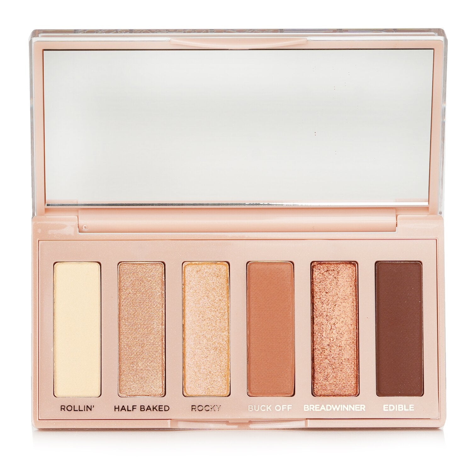 Urban Decay Naked Half Baked Mini Eyeshadow Palette: 6x Eyeshadow (Rollin',Half Baked,Rocky,Buck Off,Breadwinner,Edible)  6x0.8g/0.02oz