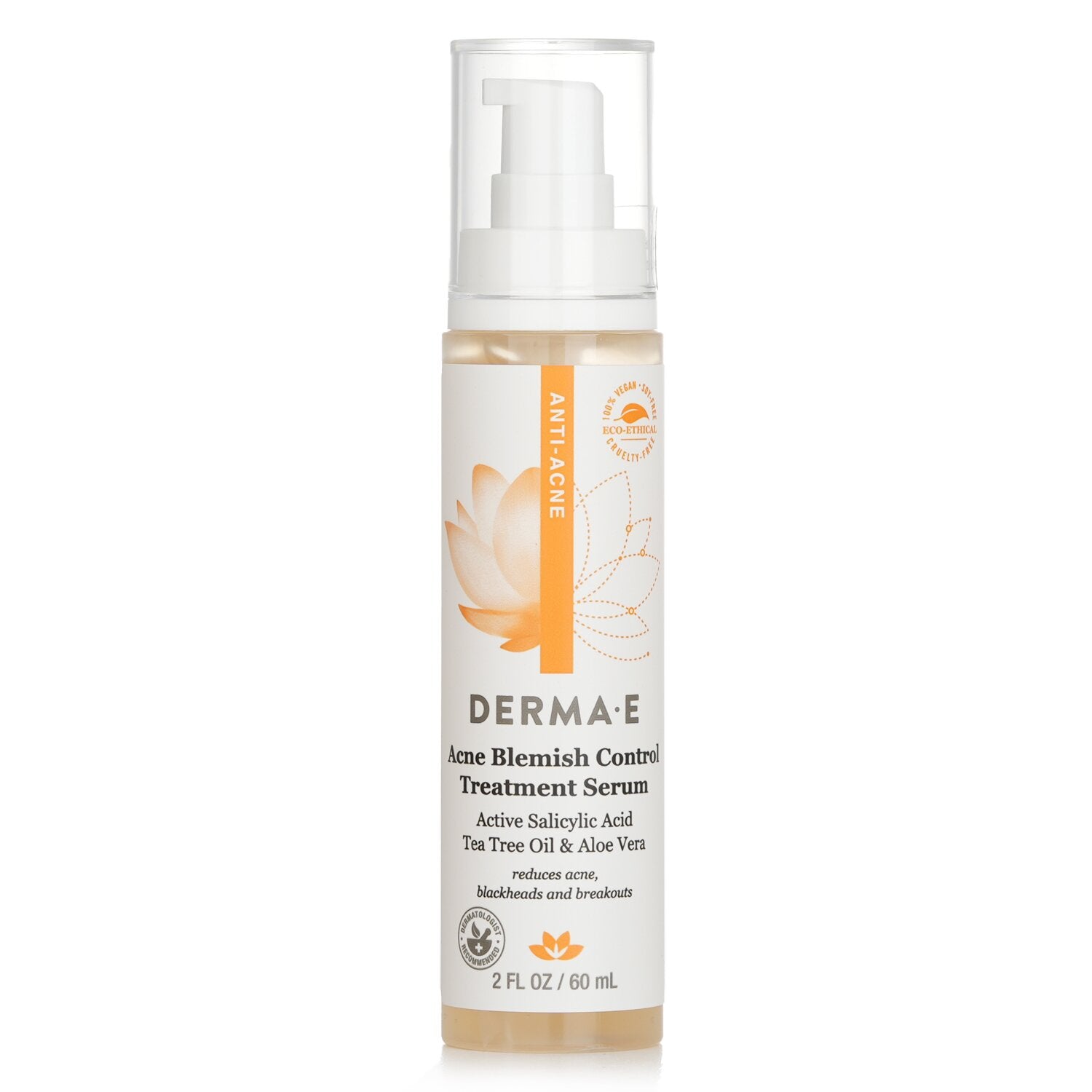 Derma E Anti-Acne Acne Blemish Control Treatment Serum  60ml/2oz