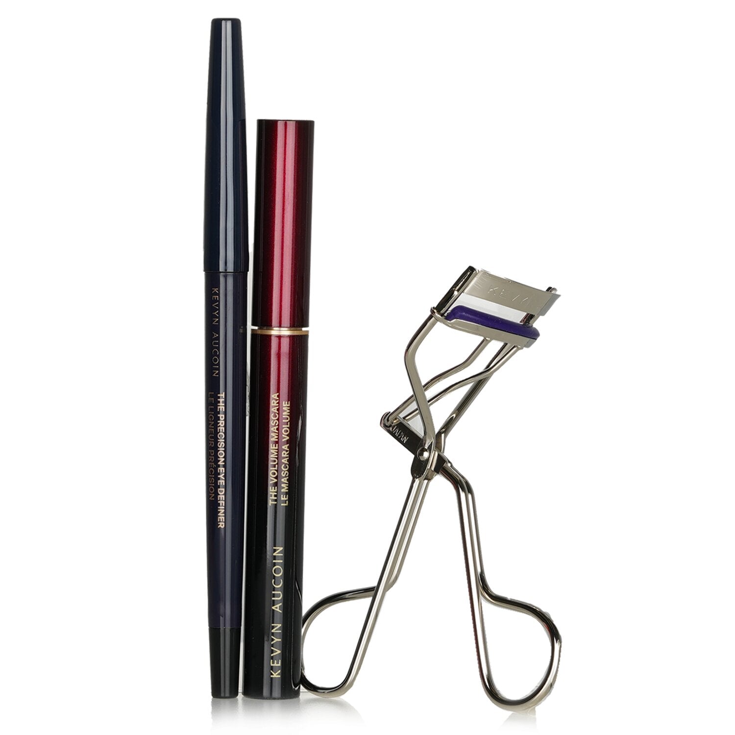 Kevyn Aucoin The Beauty Stars: Eye Defining Lash + Liner Trio: 1x Eyelash Curler + 1x Mascara + 1x Eyeliner  3pcs