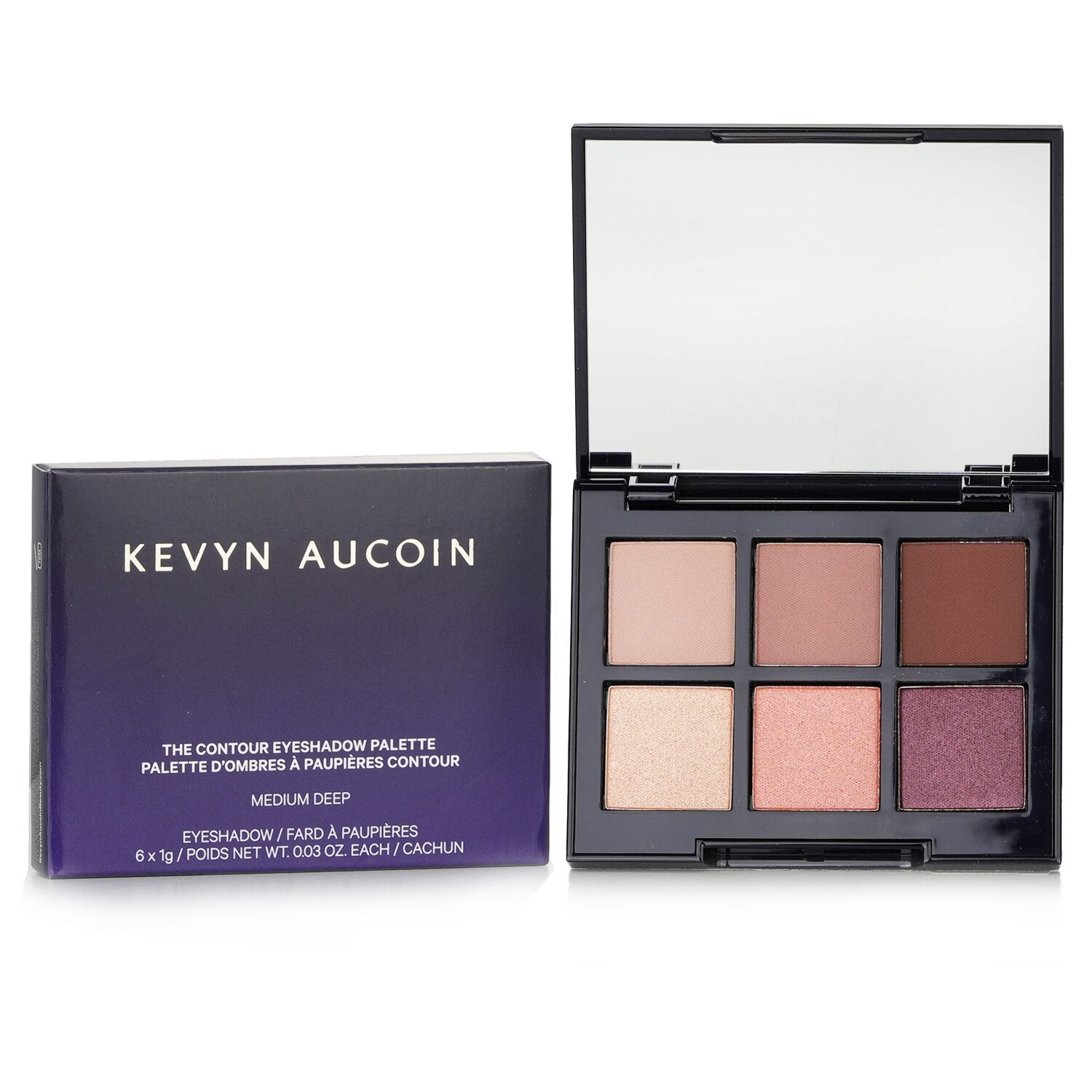 Kevyn Aucoin The Contour Eyeshadow Palette Collection - # Medium Deep  6x1g/0.03oz