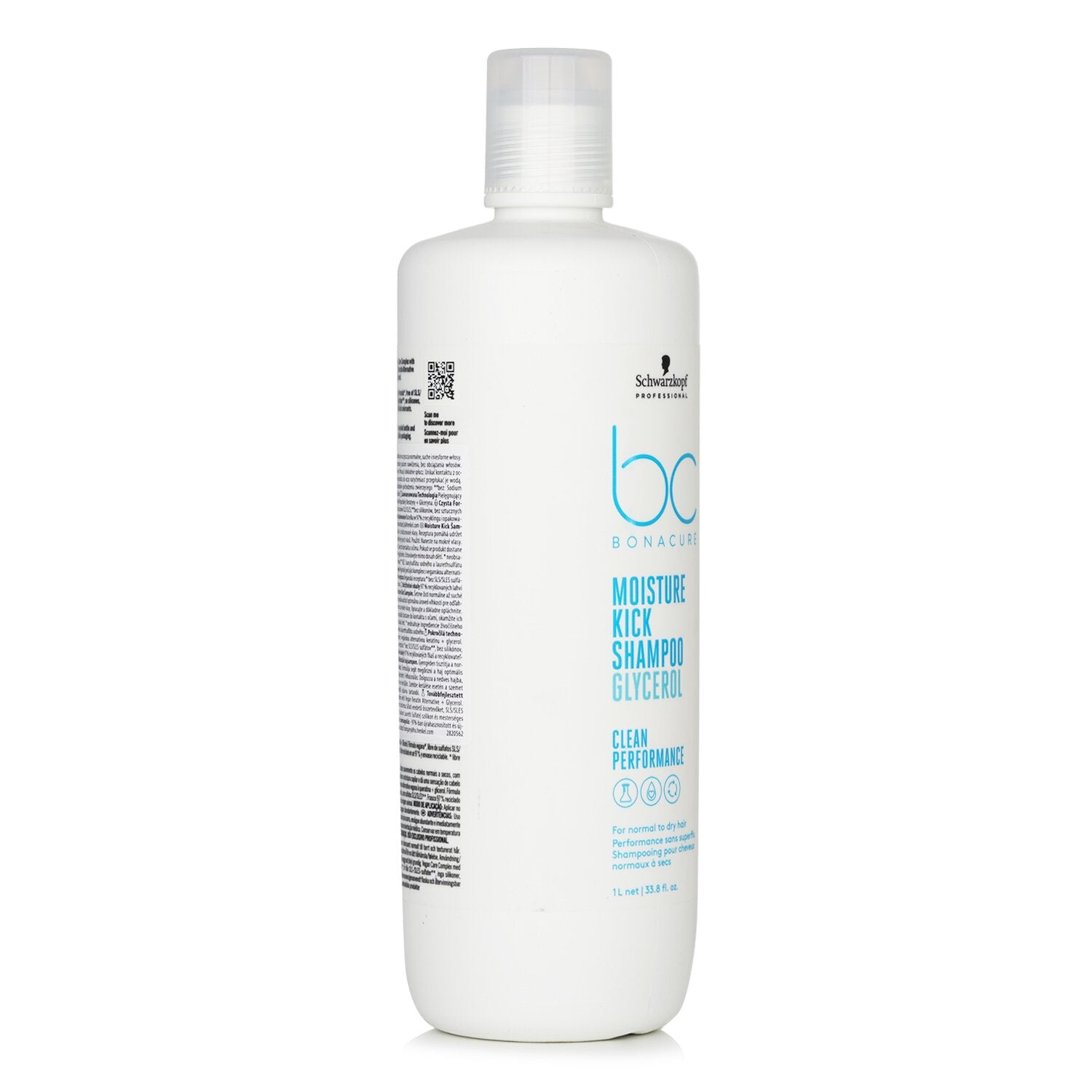 Schwarzkopf BC Moisture Kick Shampoo  1000ml/33.8oz