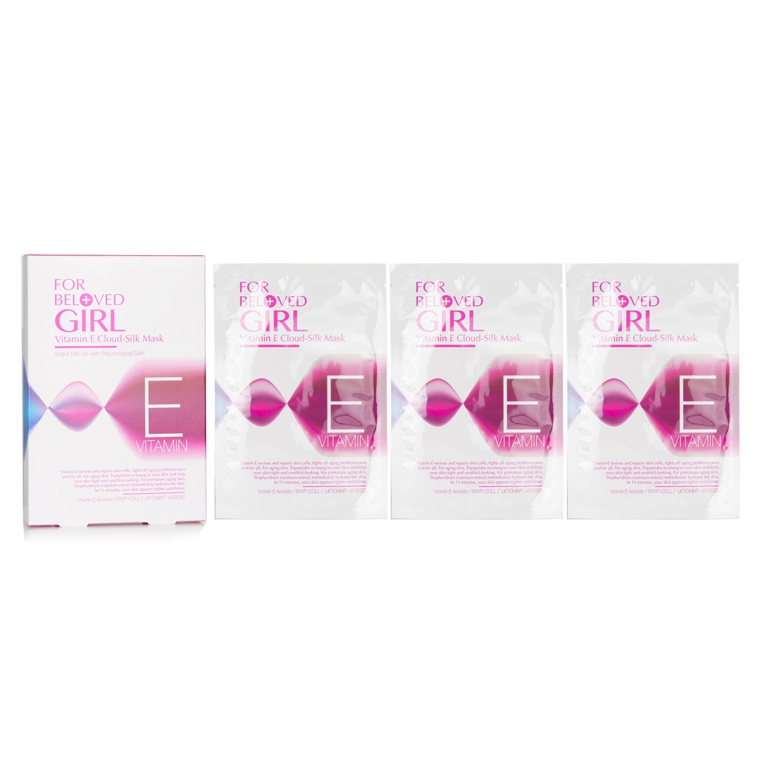 For Beloved One For Beloved Girl Vitamin E Cloud-Silk Mask  3sheets