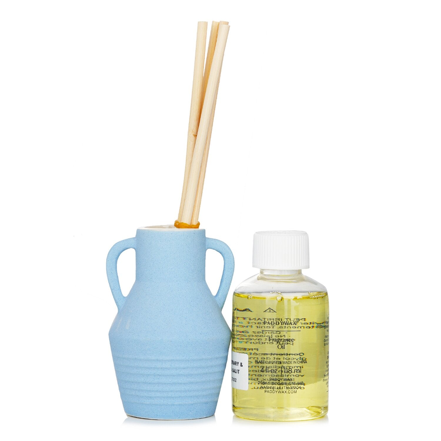 Paddywax Santorini Reed Diffuser - Rosemary Sea Salt  118ml/4oz