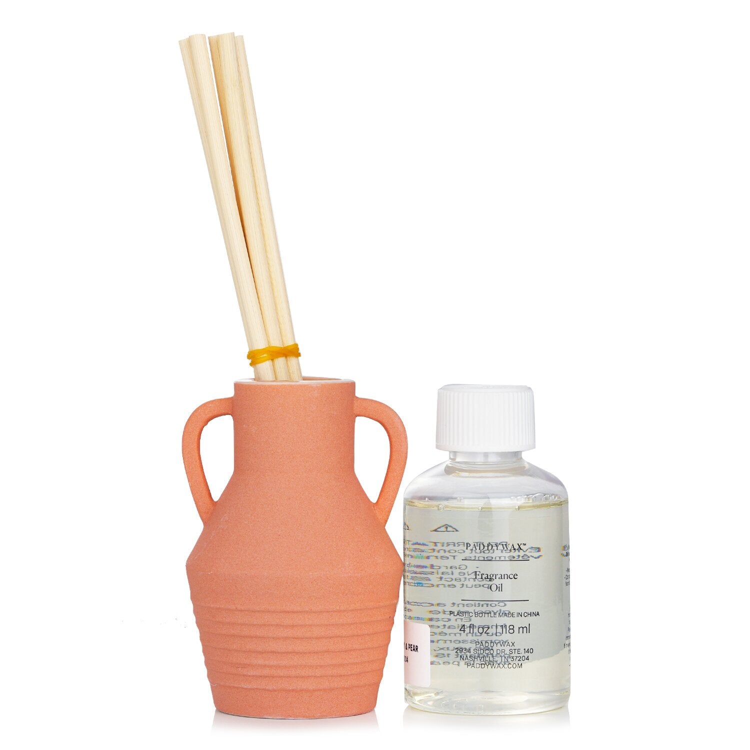 Paddywax Santorini Reed Diffuser - Raw Clay & Pear  118ml/4oz