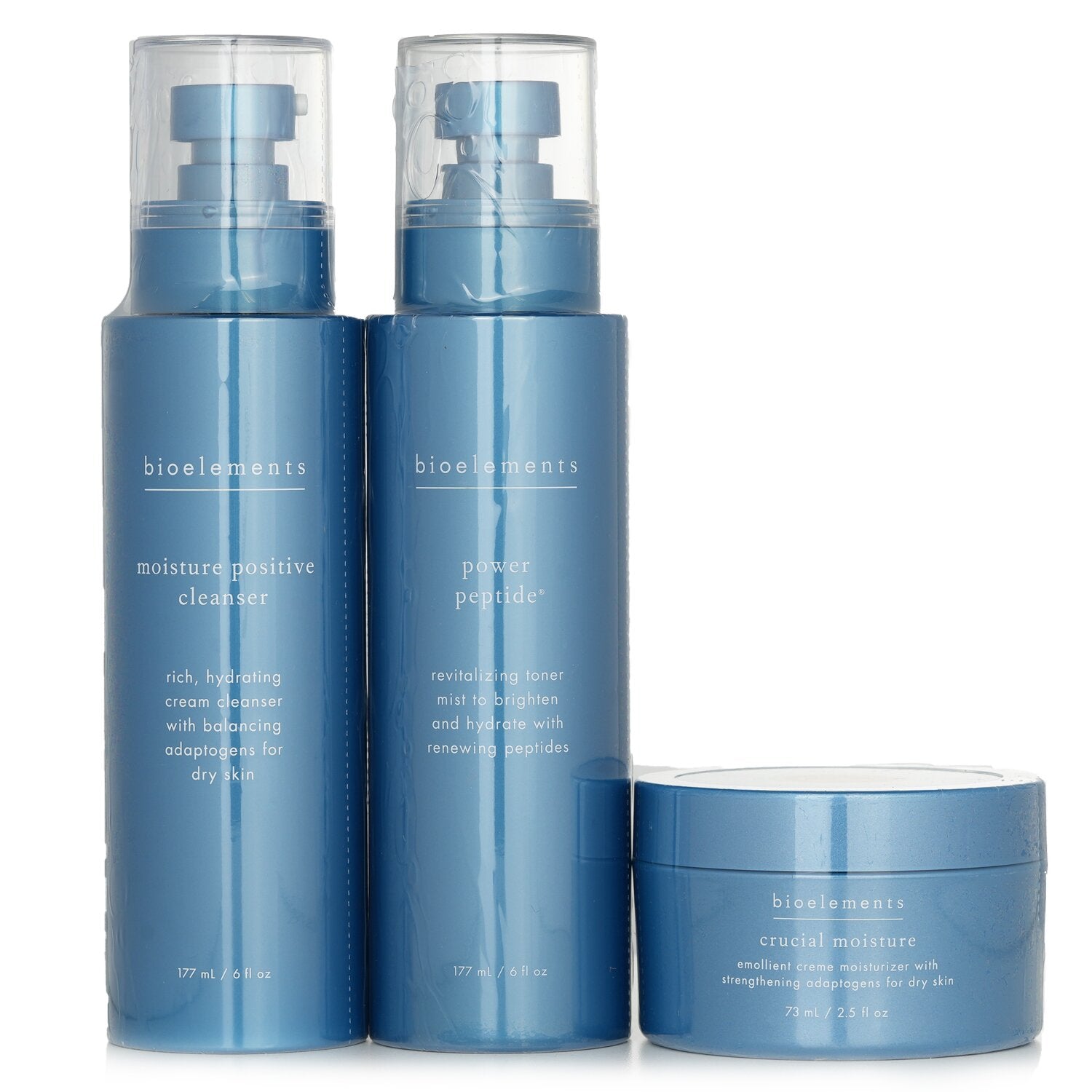 Bioelements 3-Step Starter For Dry Skin Set  3pcs