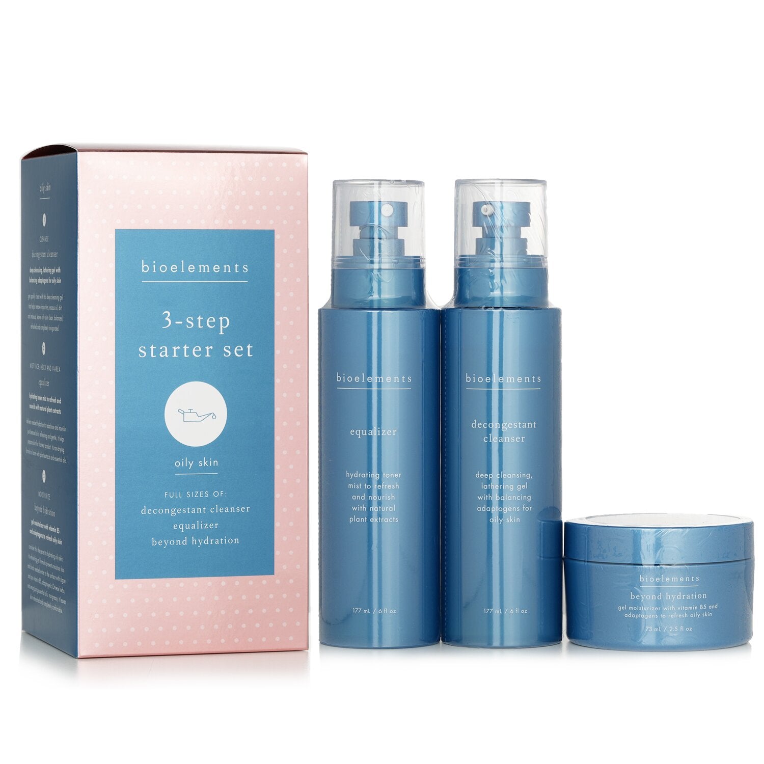 Bioelements 3-Step Starter For Oily Skin Set  3pcs