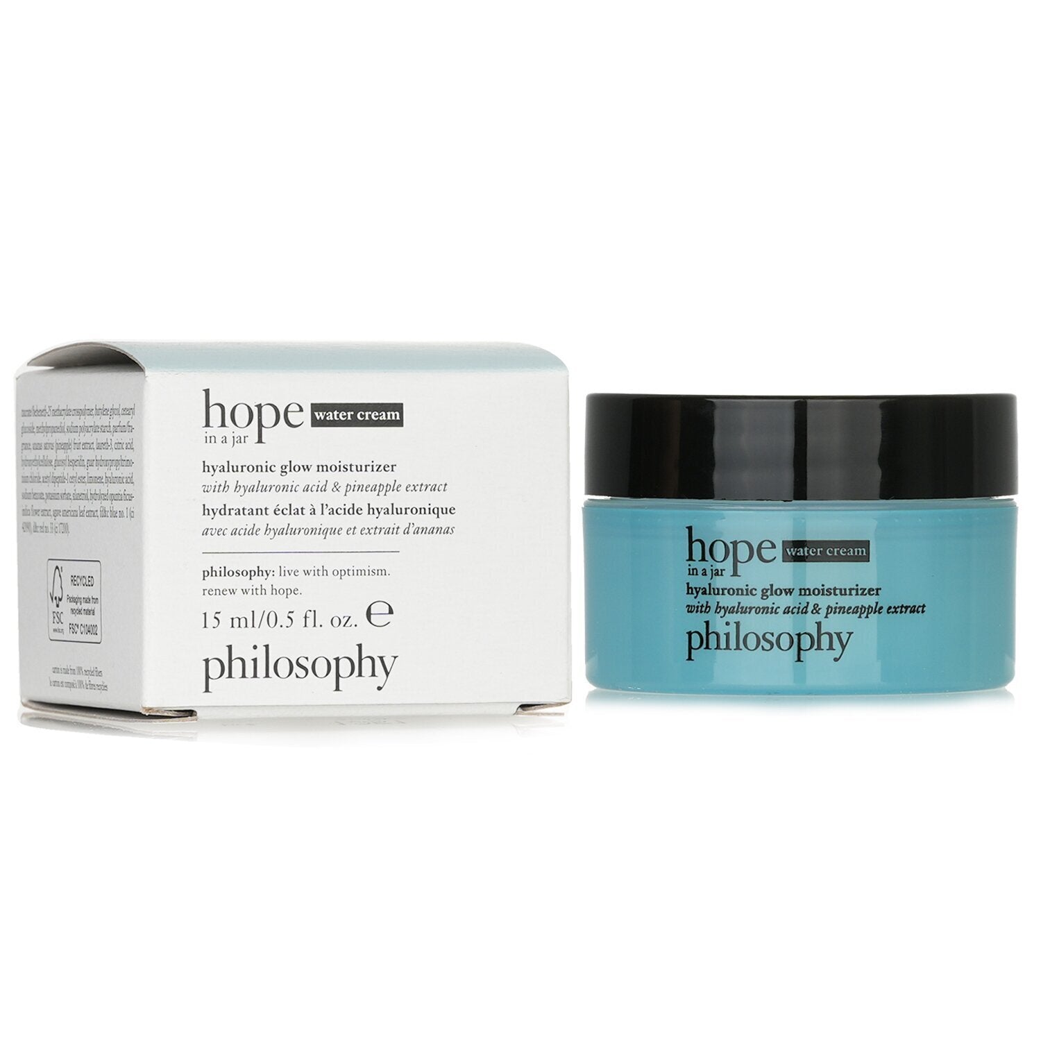 Philosophy Hope In A Jar Hyaluronic Glow Moisturizer  15ml/0.5oz