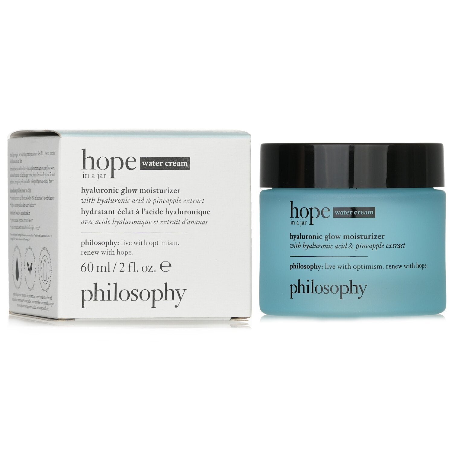 Philosophy Hope In A Jar Hyaluronic Glow Moisturizer  60ml/2oz